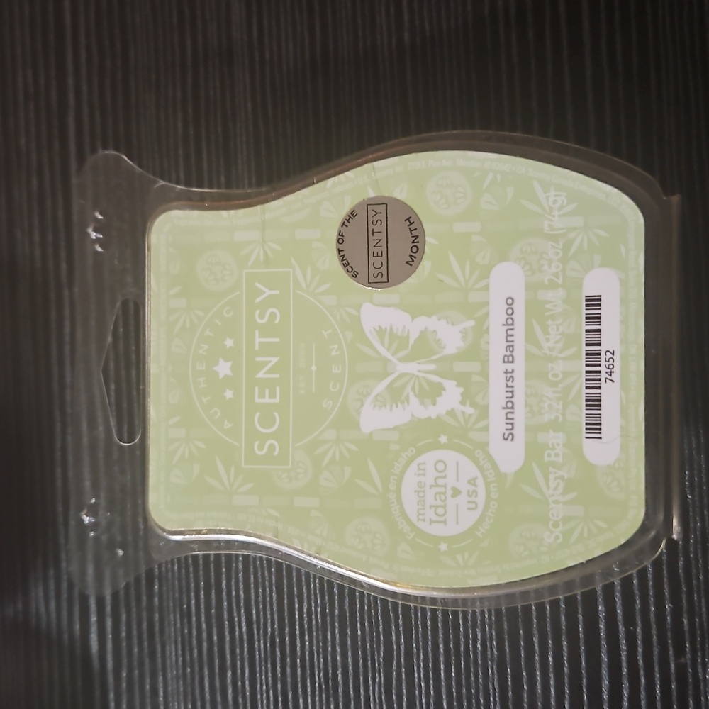 Sunburst Bamboo scentsy wax bar